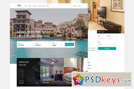 Home - Hotel Sketch Template 1531950
