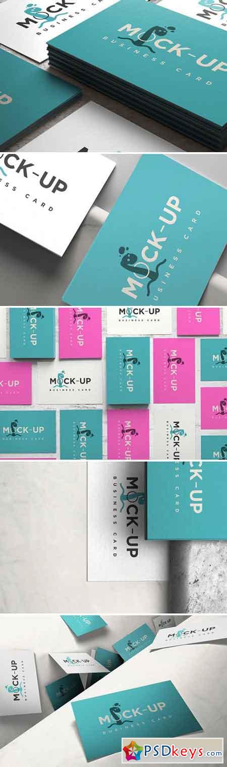 Business Card Mock-up 85 x 55 1608860