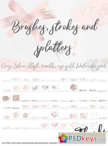 Brushes, strokes and splatters 2000358