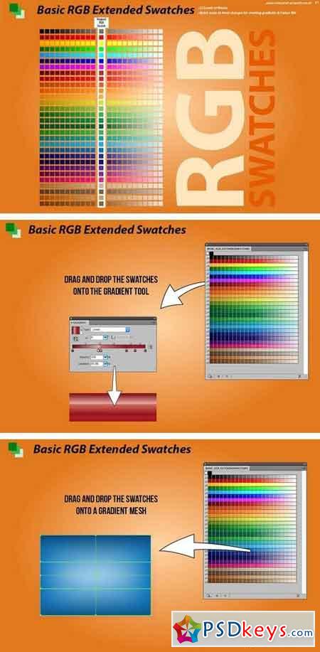 RGB Extended Swatches Illustrator 1949187