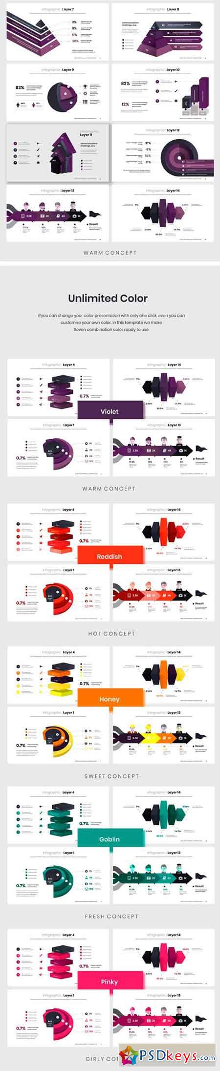 Layer Infographic PowerPoint 2271988