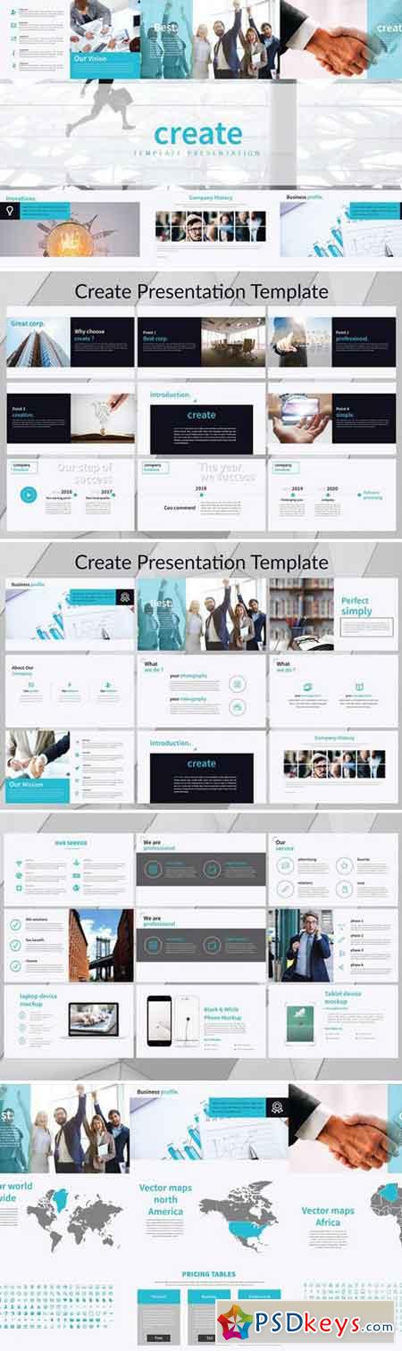 Create Presentation Template 2322265