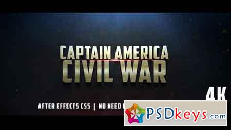 Civil War Cinematic Trailer 12430722 - After Effects Projects