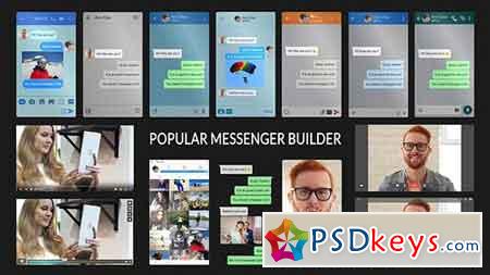Popular Messenger Builder v2.0 19770231 - After Effects Projects