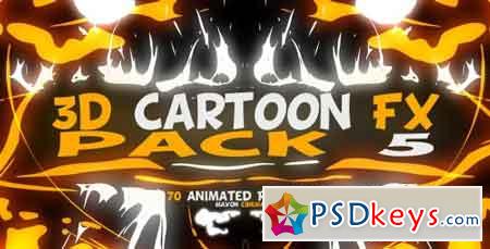 3D Cartoon FX Pack 5 10050950 - After Effects Projects