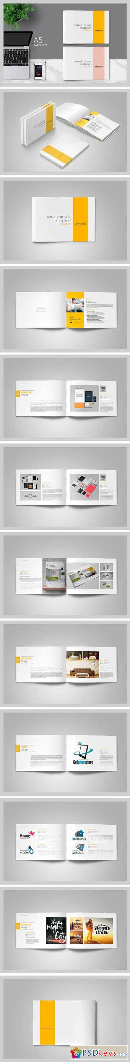 Graphic Design Portfolio Template 2295260