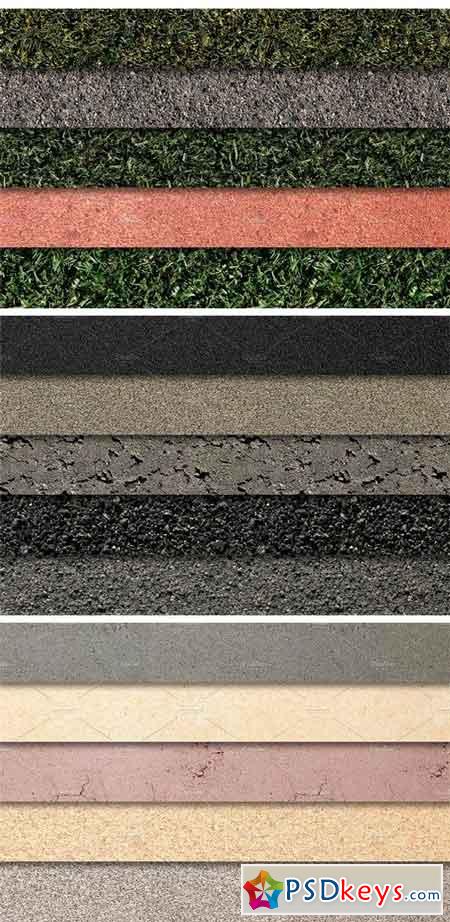 25 Textures Pack Asphalt and More 2271534