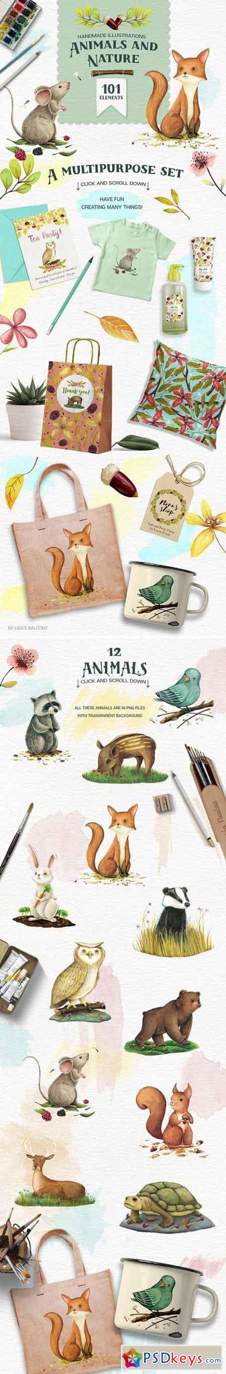 Animals and Nature - Design Kit 1595241