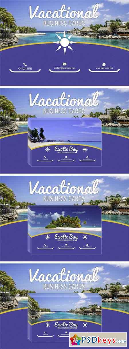 Vacational Business Card Templates 2268993
