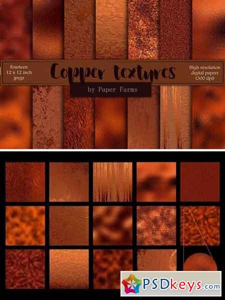 Copper foil textures 1919306