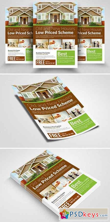 Real Estate Property Flyer Template 2339643