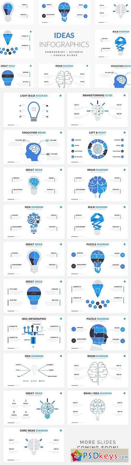 Ideas Infographics PPT - KEY - GS 1537317