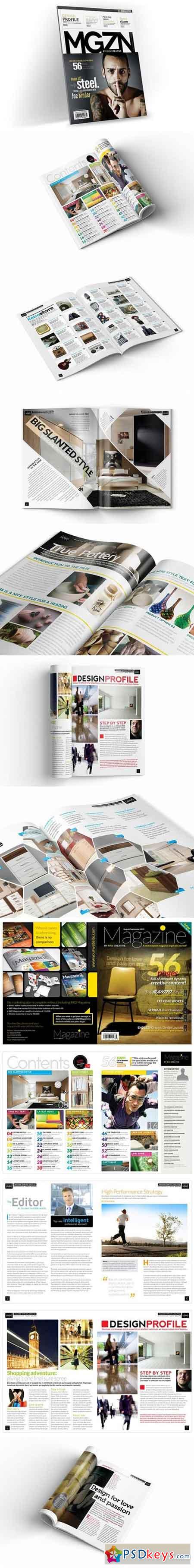 Magazine Template InDesign 02 2359823