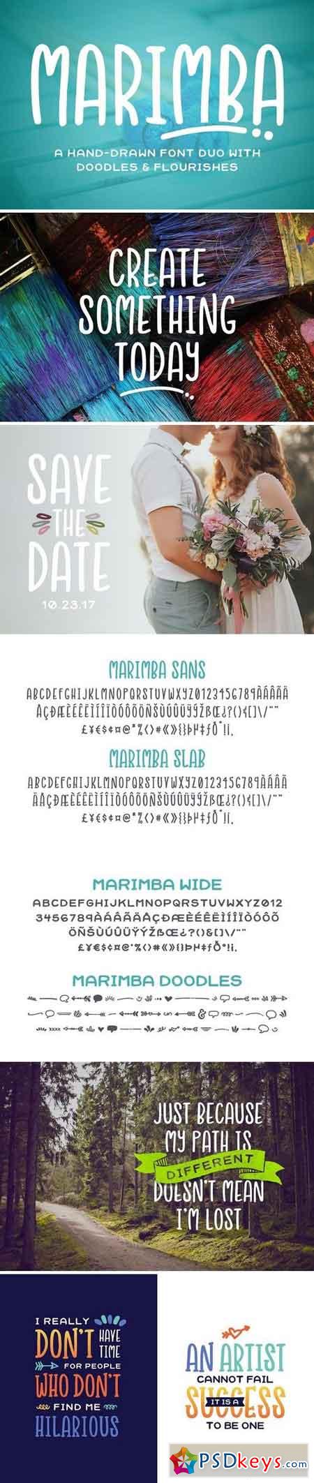 Marimba Font Duo 1545996