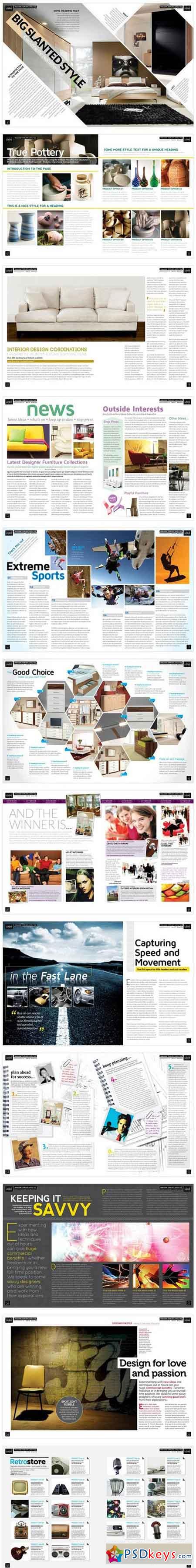 Magazine Template InDesign 02 2359823