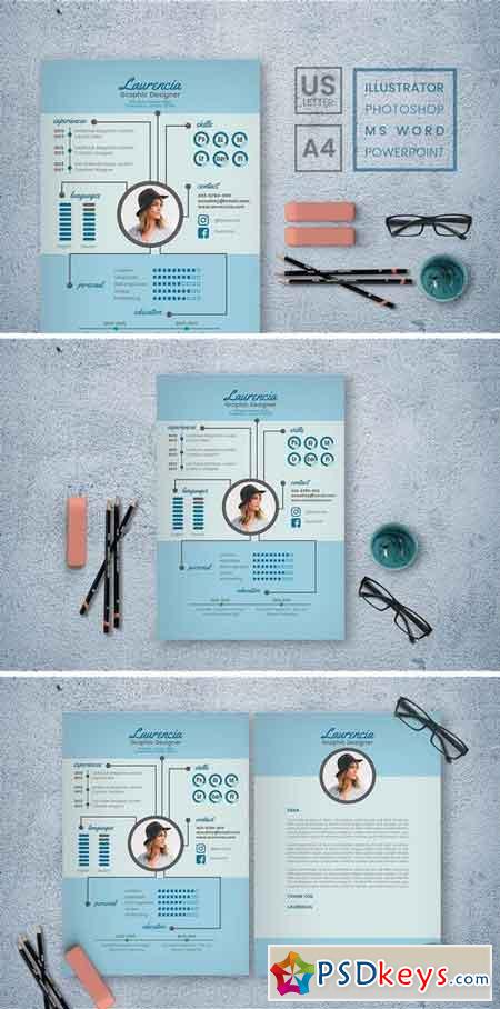 Laurencia Blue Resume 2 pages 2029691