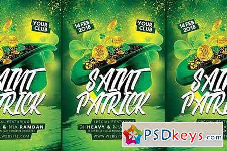Saint Patrick Party Flyer Templates 2358127
