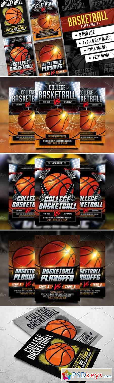 Basketball Flyer Bundle 2356101