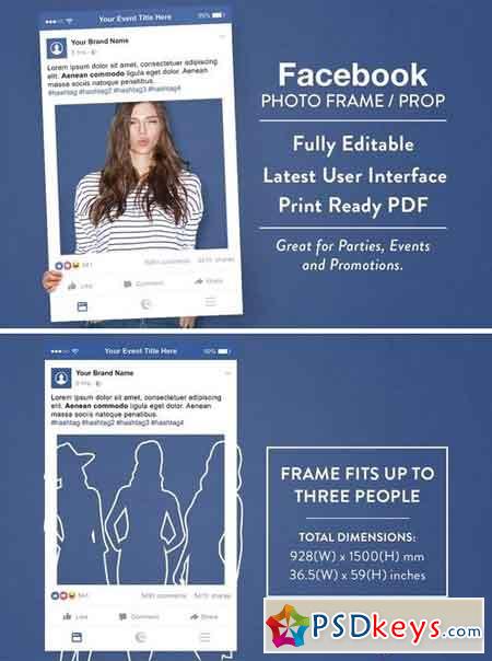 Facebook Photo Frame Prop 2029803