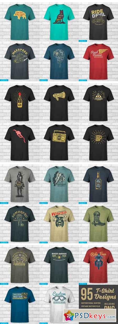96 T-Shirt Designs 2347742