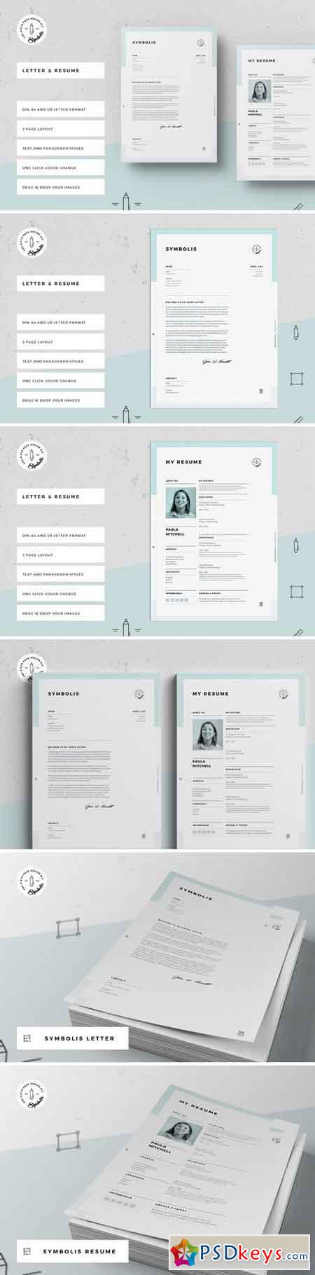 Symbolis Resume and Letter 1506355