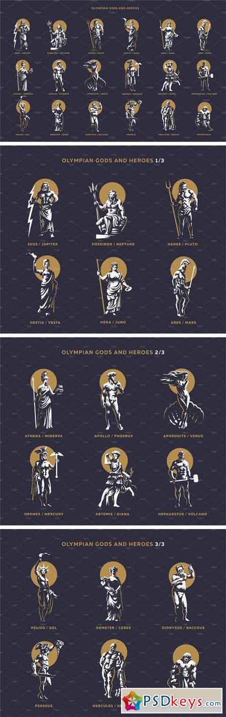 Olympic Gods and Heroes 2349593