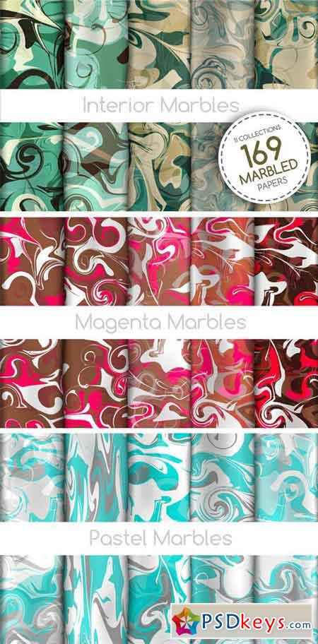 The BIGGEST Marbled Paper Collection 2338019