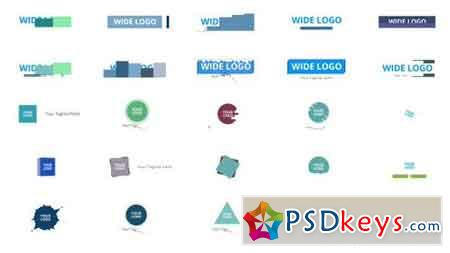 Flat Logo Pack 9300776 - After Effects Projects