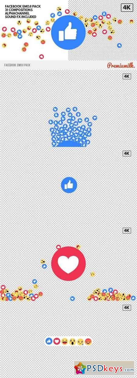 Facebook Emoji Pack 19652886 - After Effects Projects