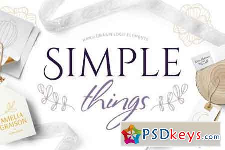 Simple things branding set 2154186