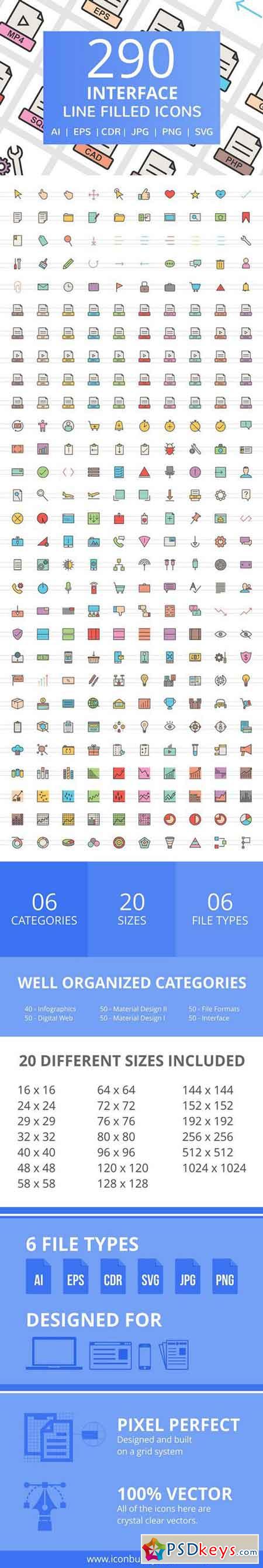 290 Interface Filled Line Icons 2356826