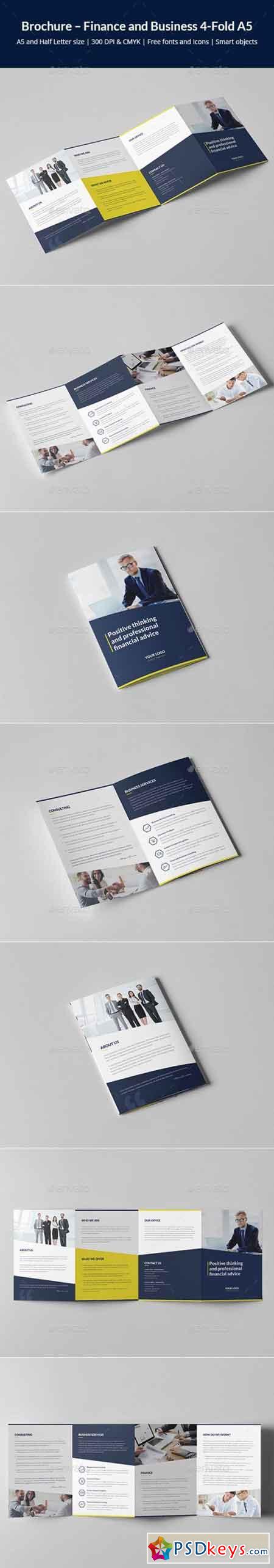 Brochure – Finance and Business 4-Fold A5 21720711