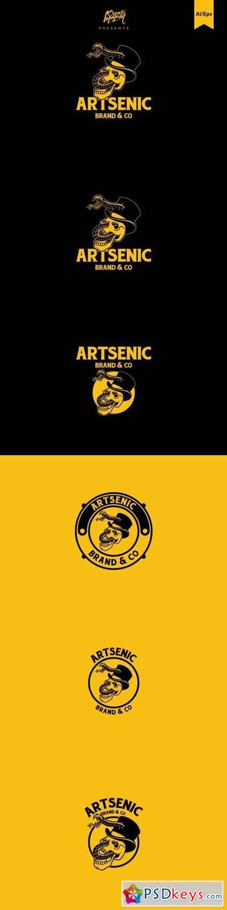 Artsenic Logo Template