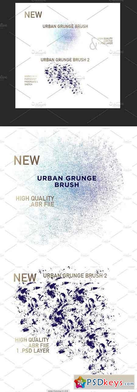 Urban Grunge Brush Set 2379390