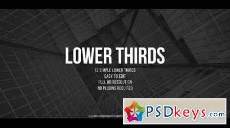 Lower Thirds 56786 Premiere Pro Templates