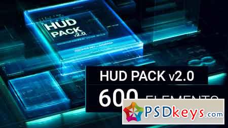 HUD Pack V2.0 - 600 Elements 21100353 - After Effects Projects