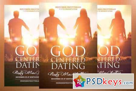 God Centered Dating Church Flyer 2160761