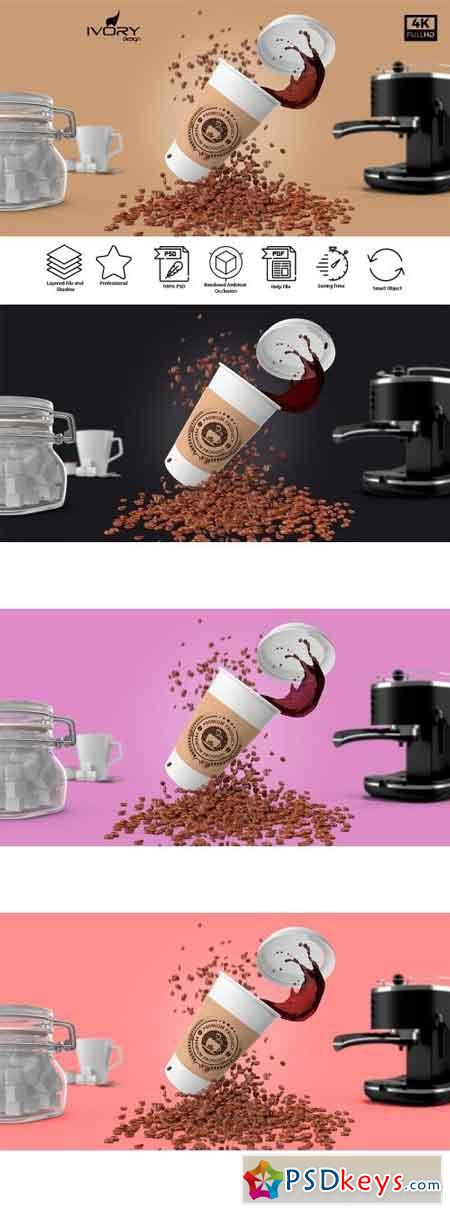 Coffee Cup MockUp 2144447