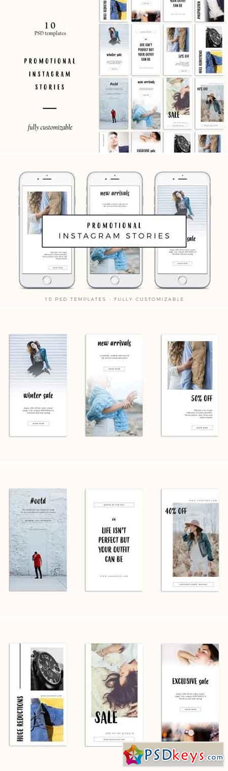 Promotional Instagram Story Template 2171355