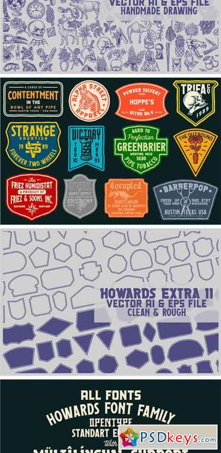 Howards Font Family 2349237