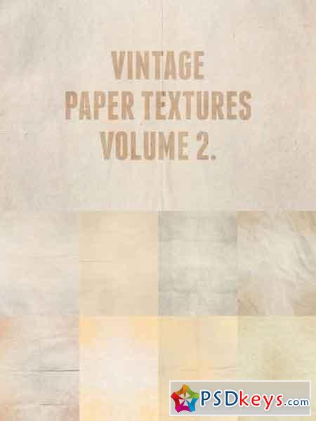 Vintage Paper Textures Volume 2