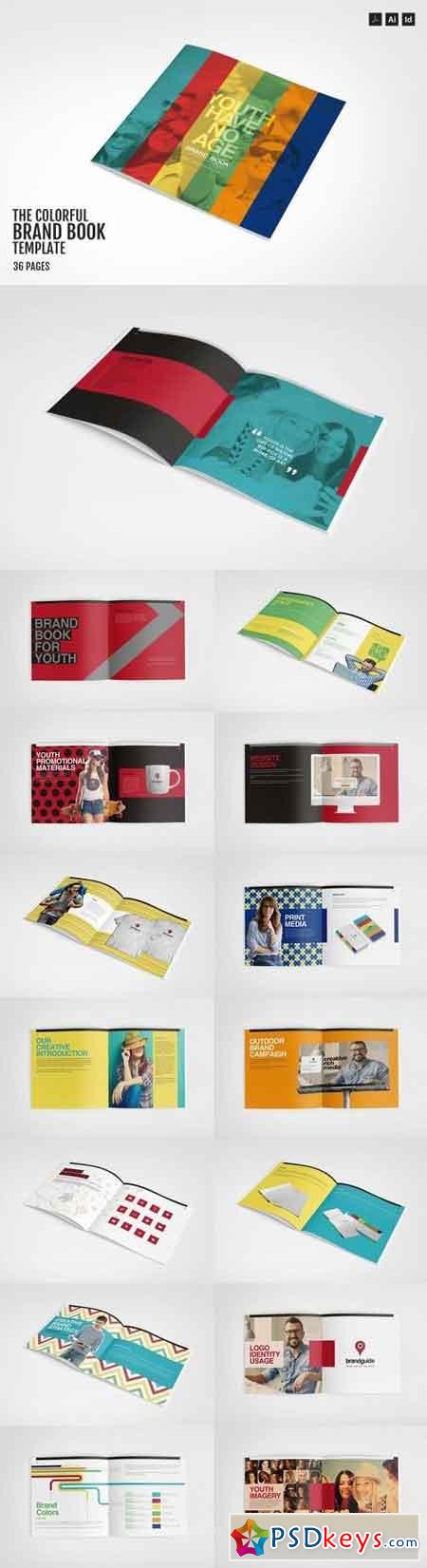 The Colorful – Brand Book Template 396008