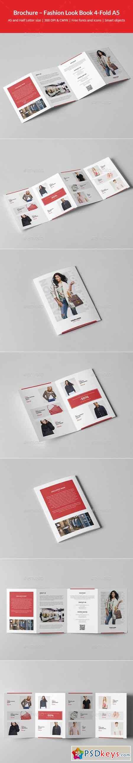 Brochure – Fashion Look Book 4-Fold A5 21758386