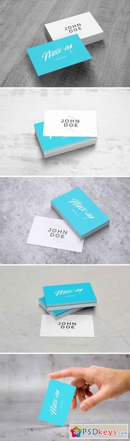 Business Card Mock-up 85 x 55 1569577
