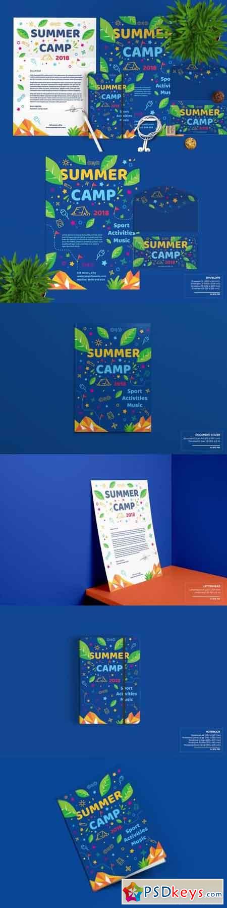 Summer Camp-Print Pack Template