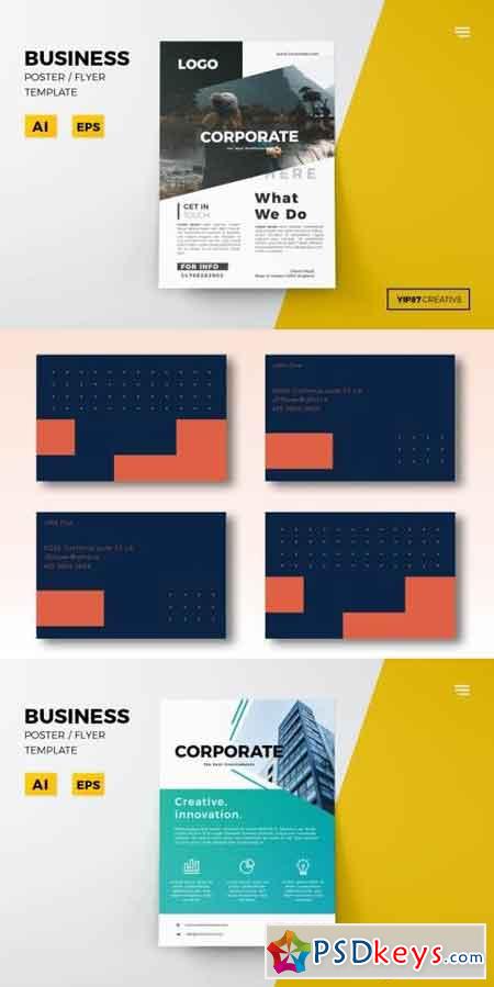 Corporate Flyer + Business Card