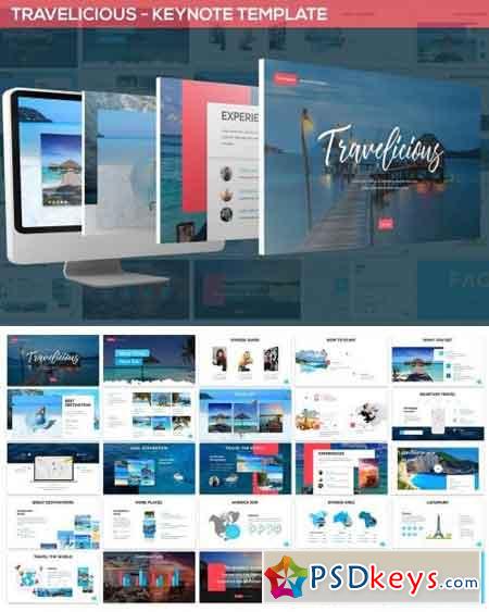 Travelicious - Keynote Template