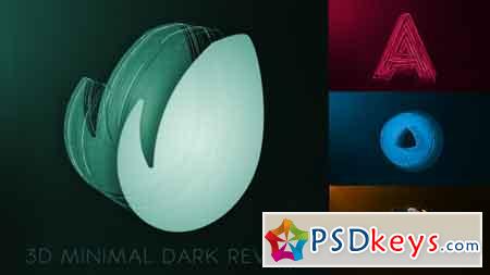 3D Minimal Dark Logo Reveal 19566740 - After Effects Projects
