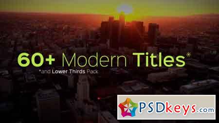 Modern Titles and Lower Thirds 16226249 - After Effects Projects