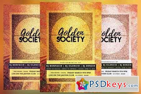 Golden Society Flyer 2431191